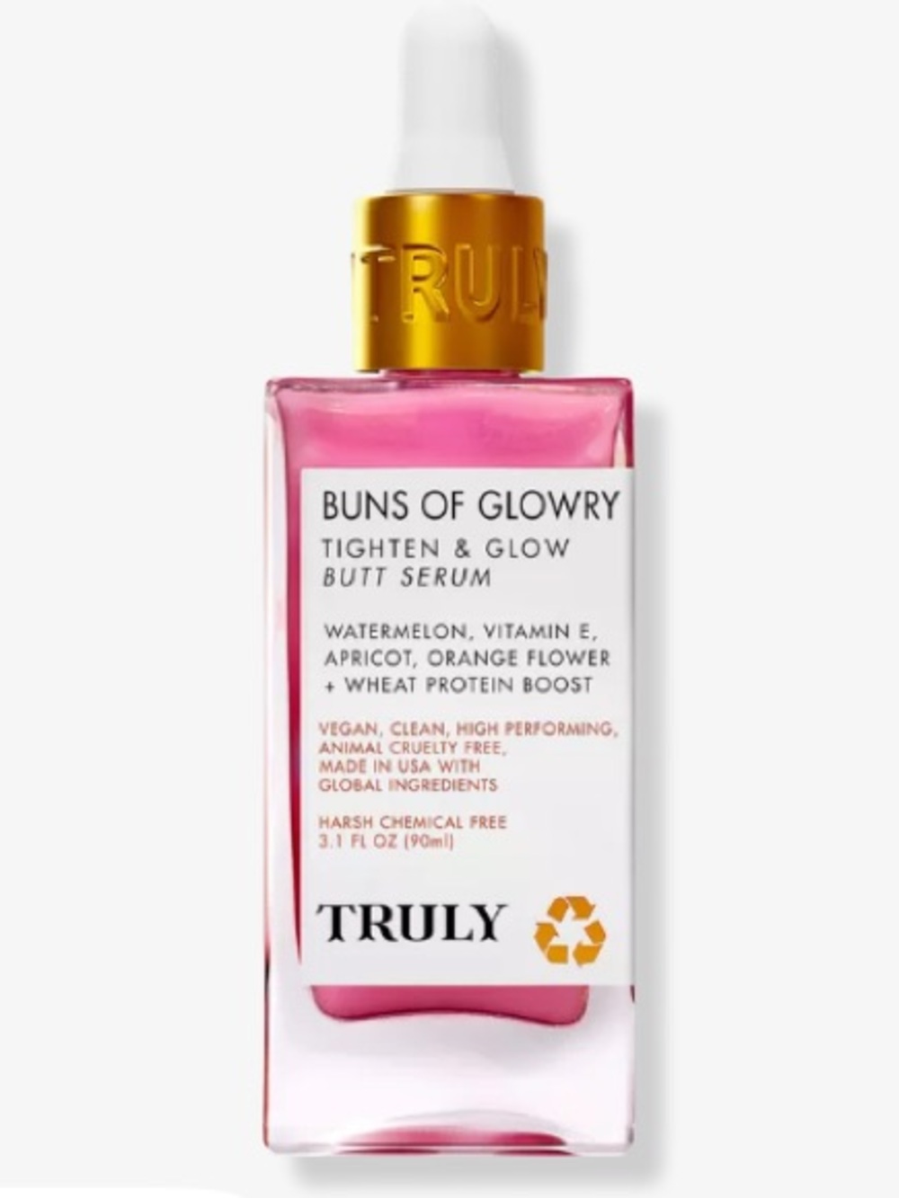 TRULY Buns of Glowry Tighten & Glow Butt Serum BNIB